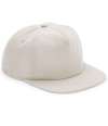 BB64N B64N Beechfield Organic Cotton Unstructured 5 Panel Cap Sand colour image